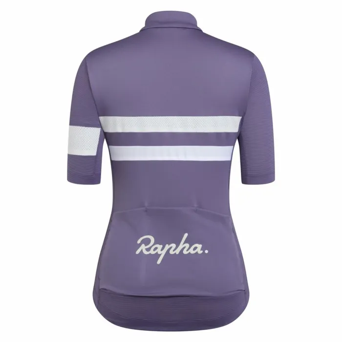 Women Brevet Lightweight Jersey Dark Navyhighvis Pinkwhiteultramarinedeep Indigodusted Lilacwhitegold Fluorescent Coral Rapha Archive