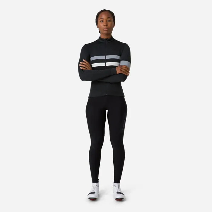 Women Brevet Long Sleeve Jersey Kalamata White Alyssumdark Navyhivis Pinkblackwhitedark Reddark Redmushroom Silverdark Khakiwhite Rapha Jerseys