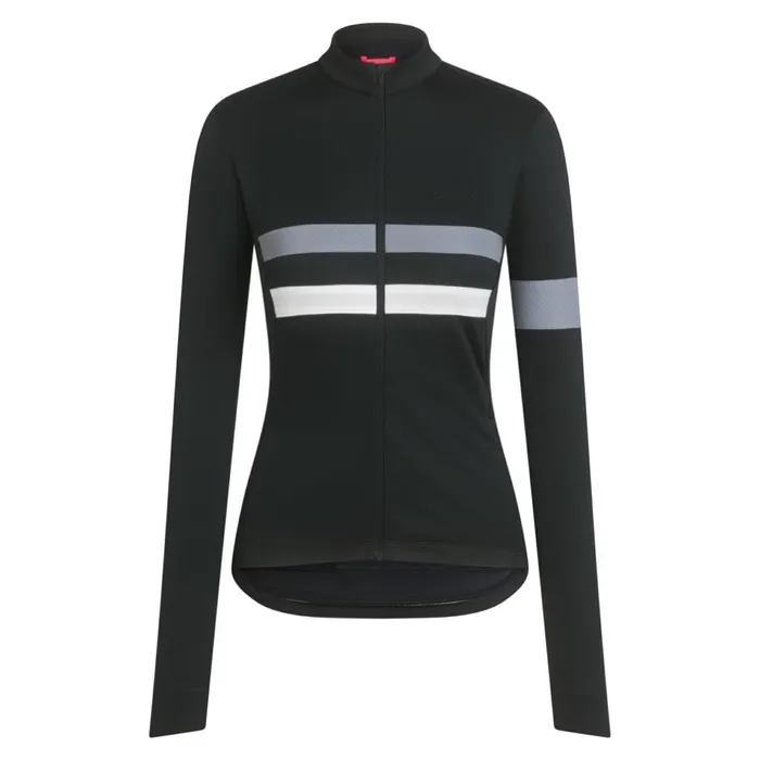 Women Brevet Long Sleeve Jersey Kalamata White Alyssumdark Navyhivis Pinkblackwhitedark Reddark Redmushroom Silverdark Khakiwhite Rapha Jerseys