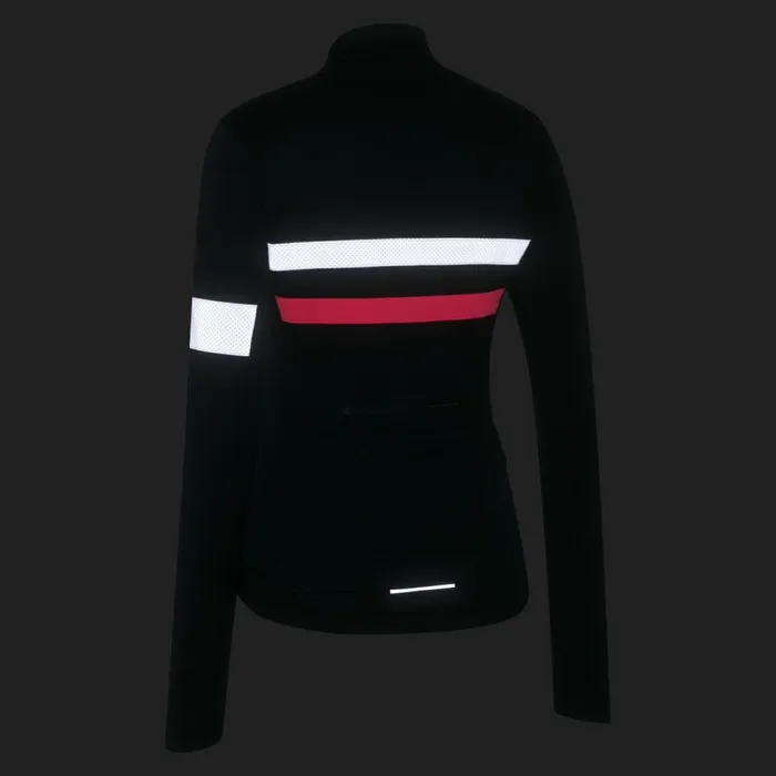 Women Brevet Long Sleeve Jersey Kalamata White Alyssumdark Navyhivis Pinkblackwhitedark Reddark Redmushroom Silverdark Khakiwhite Rapha Jerseys