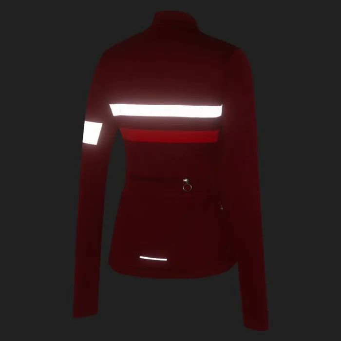 Women Brevet Long Sleeve Jersey Kalamata White Alyssumdark Navyhivis Pinkblackwhitedark Reddark Redmushroom Silverdark Khakiwhite Rapha Jerseys