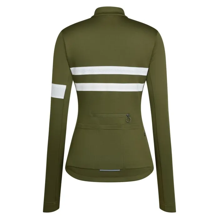 Women Brevet Long Sleeve Jersey Kalamata White Alyssumdark Navyhivis Pinkblackwhitedark Reddark Redmushroom Silverdark Khakiwhite Rapha Jerseys