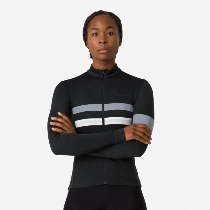 Women Brevet Long Sleeve Jersey Kalamata White Alyssumdark Navyhivis Pinkblackwhitedark Reddark Redmushroom Silverdark Khakiwhite Rapha Jerseys