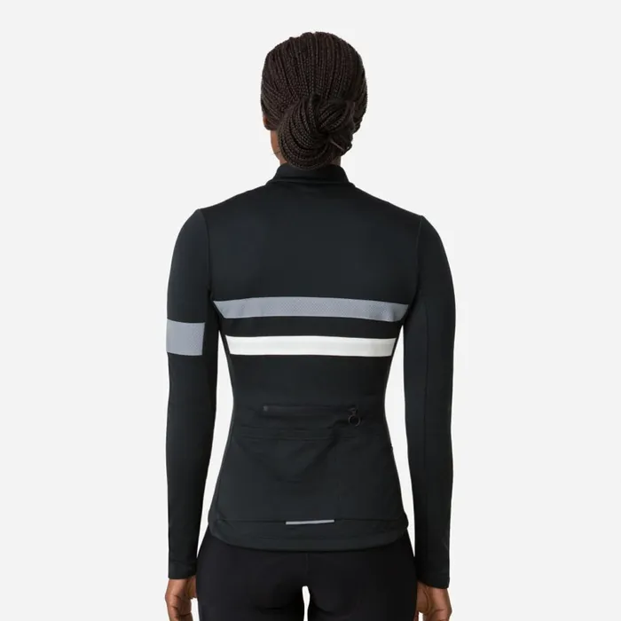 Women Brevet Long Sleeve Jersey Kalamata White Alyssumdark Navyhivis Pinkblackwhitedark Reddark Redmushroom Silverdark Khakiwhite Rapha Jerseys