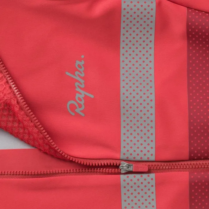 Women Brevet Long Sleeve Windstopper Jersey Blackblack Reflectivenavyhivis Pinktansilver Reflectivereddark Red Rapha Jerseys