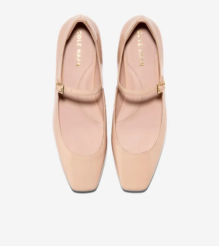 Women Bridge Mary Jane Ballet Flats Brushgold Cole Haan Flats and SlipOns