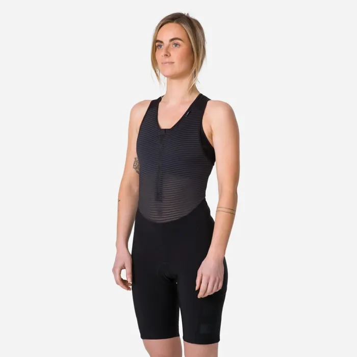 Women Cargo Bib Shorts Blackgrey Rapha Archive