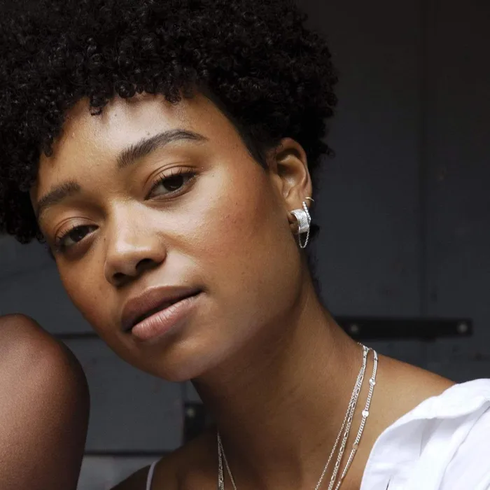 Women Chain Earrings Daisy London Jewellery Stacked Rope And Chain Drop Earrings Sterling Silver