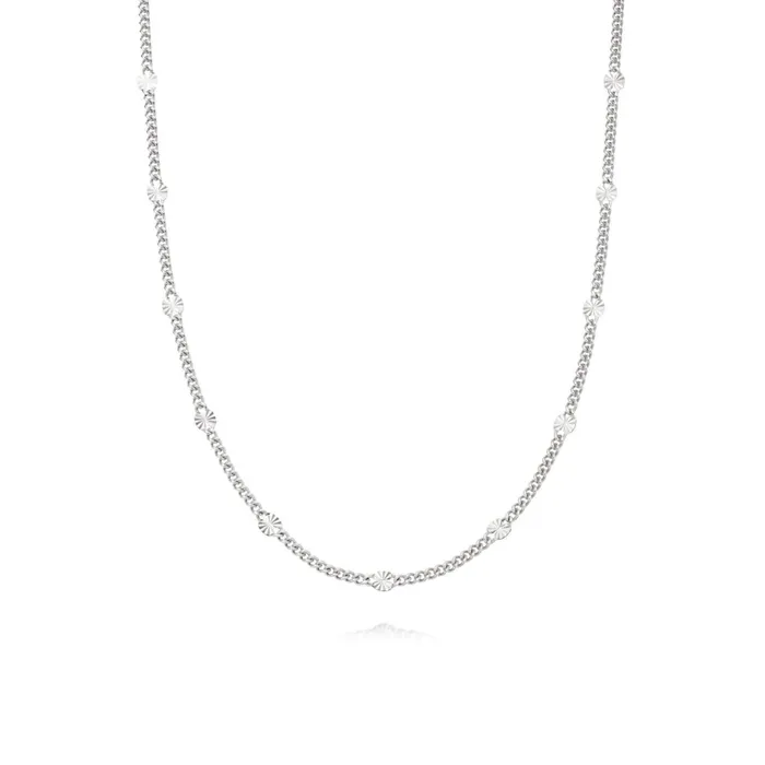Women Chain Necklaces Daisy London Jewellery Este Lalonde Sunburst Chain Necklace Sterling Silver Women Chain Necklaces Daisy London Jewellery Este Lalonde Sunburst Chain Necklace Sterling Silver