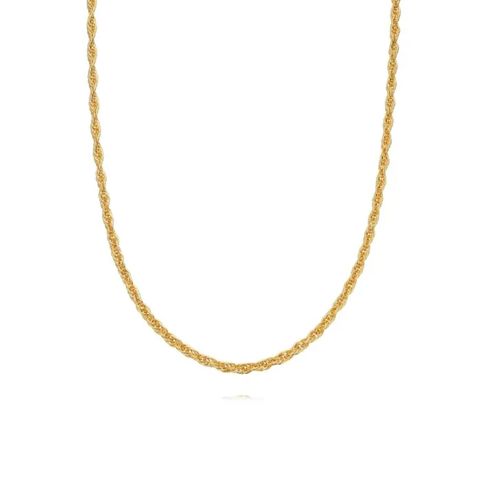 Women Chain Necklaces Daisy London Jewellery Isla Rope Necklace 18ct Gold Plate Women Chain Necklaces Daisy London Jewellery Isla Rope Necklace 18ct Gold Plate