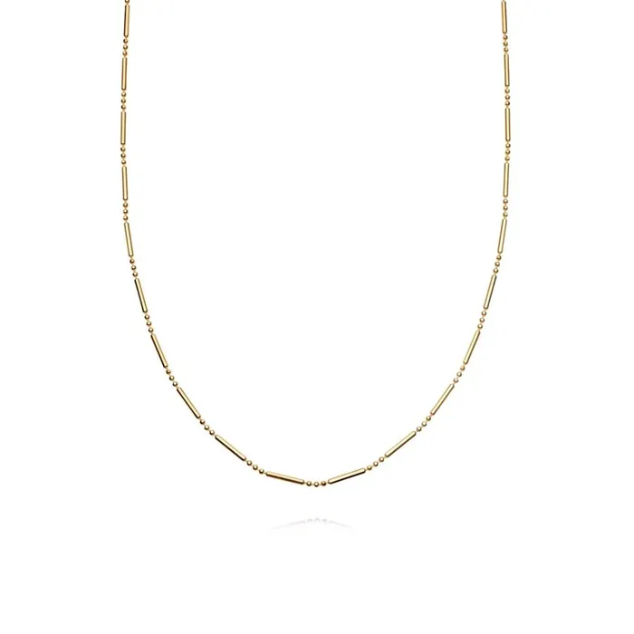 Women Chain Necklaces Daisy London Jewellery Stacked Essential Necklace 18Ct Gold Plate Women Chain Necklaces Daisy London Jewellery Stacked Essential Necklace 18Ct Gold Plate
