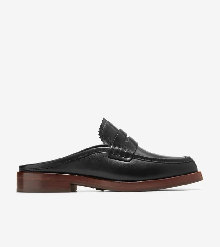 Women Chelby Mule Black Cole Haan Loafers and Drivers