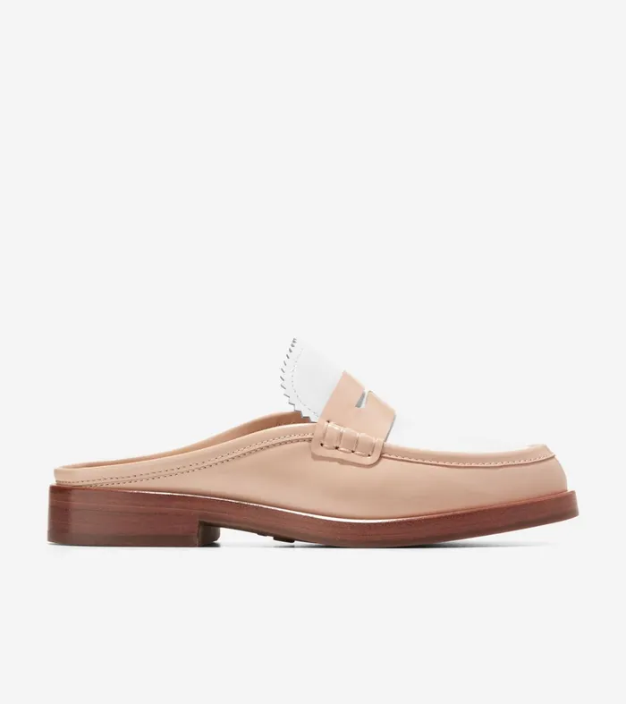 Women Chelby Mule Porcelainwhite Cole Haan Loafers and Drivers