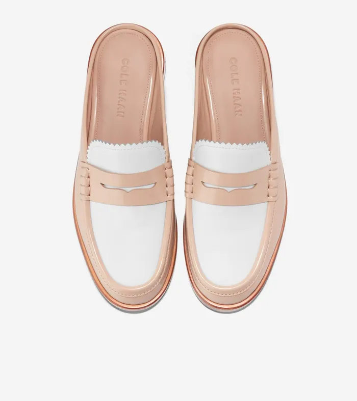 Women Chelby Mule Porcelainwhite Cole Haan Loafers and Drivers
