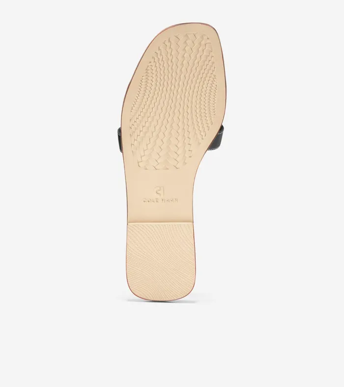 Women Chrisee Slide Sandals Black Cole Haan Sandals