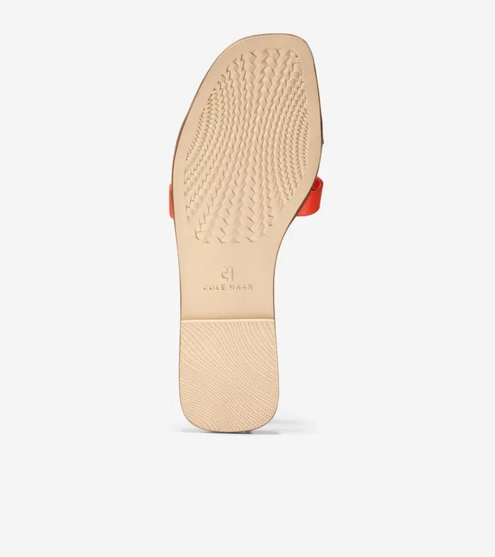 Women Chrisee Slide Sandals Nasturtium Orange Cole Haan Sandals