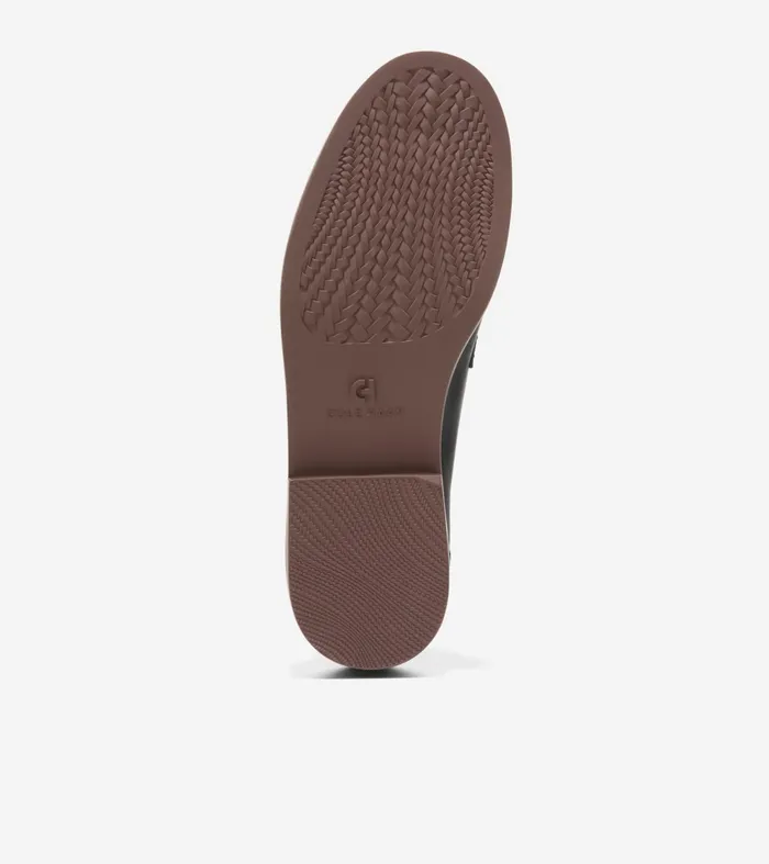 Women Christyn Penny Loafers Blackgold Cole Haan Loafers and Drivers