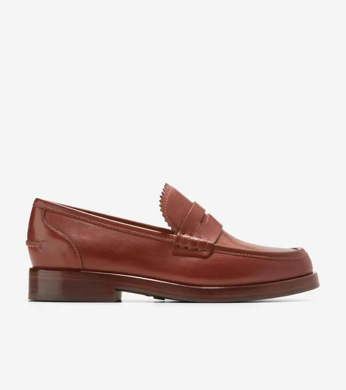 Women Christyn Penny Loafers Cuoio Brown Cole Haan Loafers and Drivers