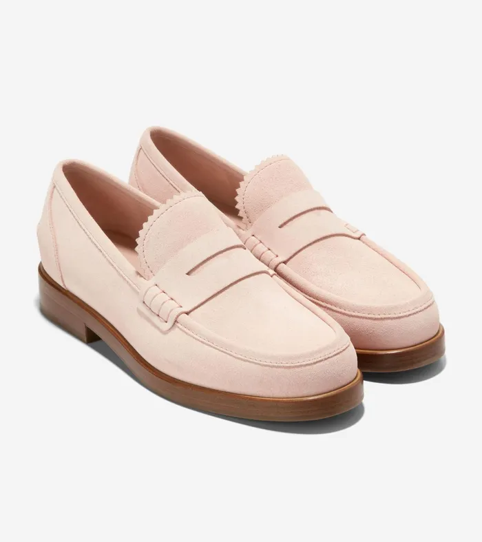 Women Christyn Penny Loafers Porcelain Cole Haan Loafers and Drivers