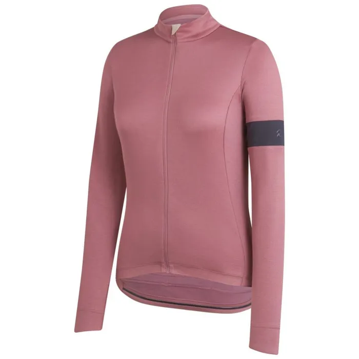 Women Classic Long Sleeve Jersey Cycling Jersey Recycled Materials Cold Weather Winter Riding Mauve Rapha Jerseys Women Classic Long Sleeve Jersey Cycling Jersey Recycled Materials Cold Weather Winter Riding Mauve Rapha Jerseys