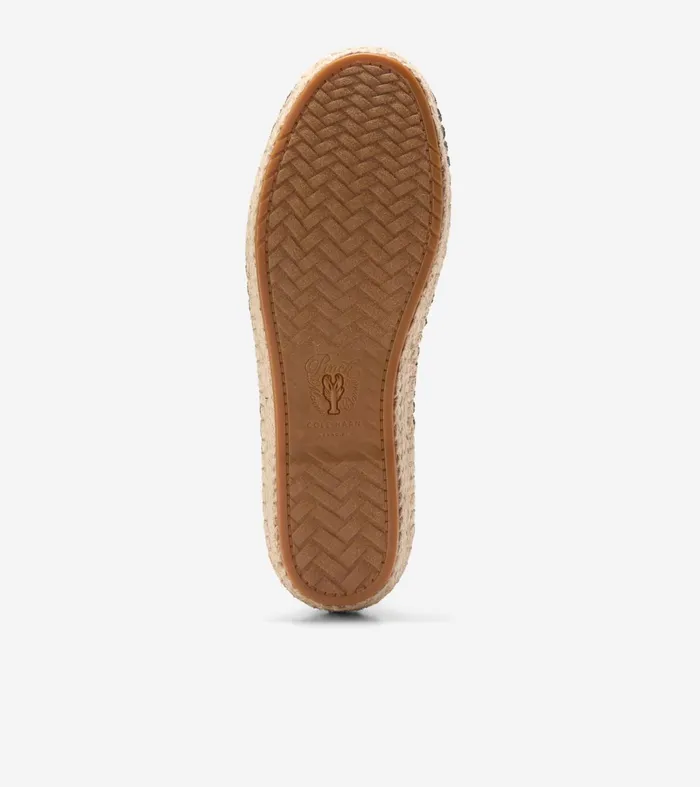 Women Cloudfeel Espadrille II SlipOn Loafers Ivory Stitchliteandtradesoft Gold Cole Haan Loafers and Drivers