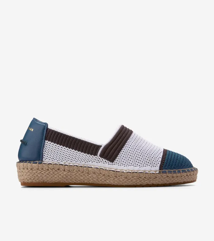 Women Cloudfeel Espadrille II SlipOn Loafers Whiteblue Wing Tealchocolate Stitchliteandtrade Cole Haan Loafers and Drivers Women Cloudfeel Espadrille II SlipOn Loafers Whiteblue Wing Tealchocolate Stitchliteandtrade Cole Haan Loafers and Drivers