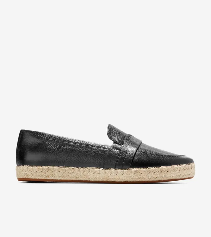 Women Cloudfeel Montauk Espadrille Loafers Black Cole Haan Loafers and Drivers Women Cloudfeel Montauk Espadrille Loafers Black Cole Haan Loafers and Drivers