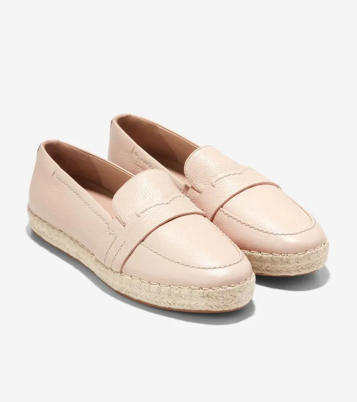 Women Cloudfeel Montauk Espadrille Loafers Sandollar Beige Cole Haan Loafers and Drivers