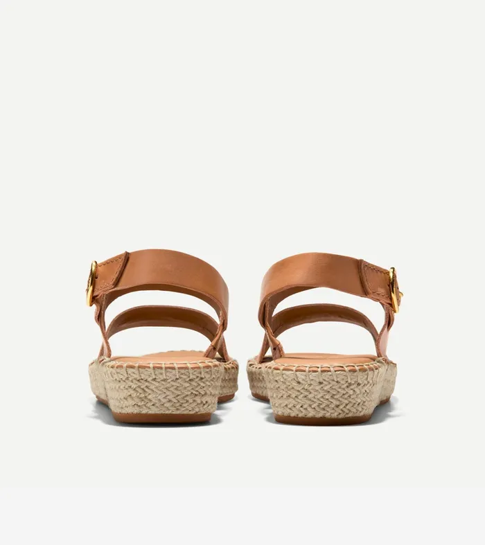 Women Cloudfeel Tilden Ankle Strap Sandals Pecan Brown Cole Haan Sandals