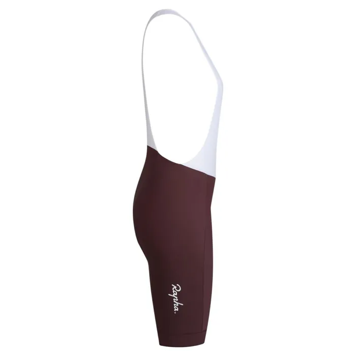 Women Core Bib Shorts Fudge White Alyssumblackwhite Rapha Bibs Shorts and Tights