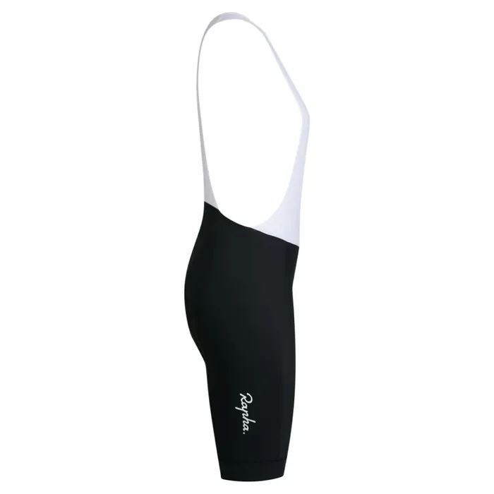 Women Core Bib Shorts Fudge White Alyssumblackwhite Rapha Bibs Shorts and Tights