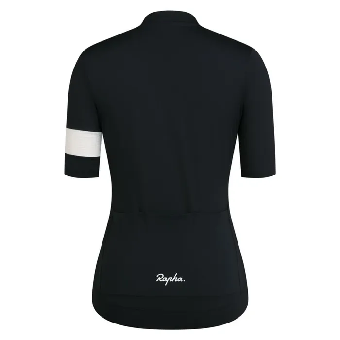 Women Core Lightweight Jersey Blackwhiteall Aboard White Alyssumcanary Yellow White Alyssumhighvis Pinkwhitenavywhitemauvewhite Rapha Jerseys