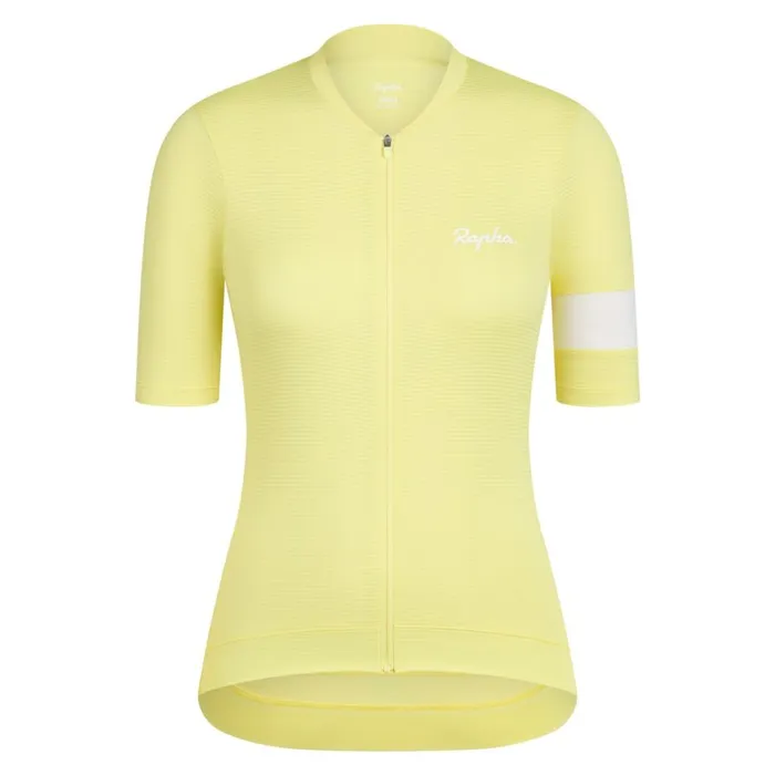 Women Core Lightweight Jersey Blackwhiteall Aboard White Alyssumcanary Yellow White Alyssumhighvis Pinkwhitenavywhitemauvewhite Rapha Jerseys