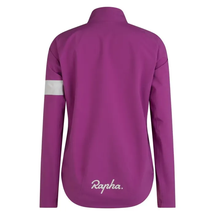 Women Core Rain Jacket Amethyst White Alyssumarctic Ice White Alyssumall Aboard White Alyssumblackwhite Rapha Jackets and Vests