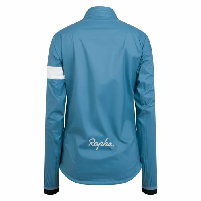 Women Core Rain Jacket II For Wet Weather Riding Dusted Bluewhitepale Greenwhitedeep Coffeewhiteindigowhitedark Khakiwhite Rapha Archive