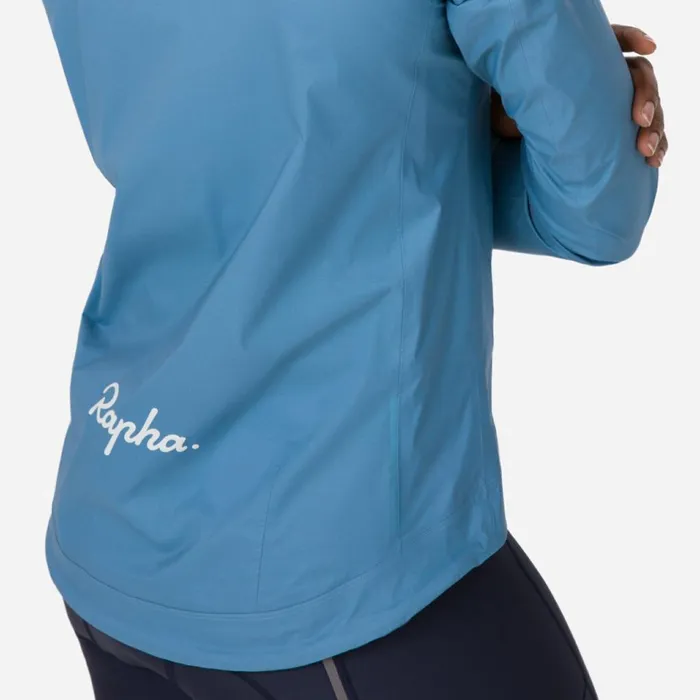 Women Core Rain Jacket II For Wet Weather Riding Dusted Bluewhitepale Greenwhitedeep Coffeewhiteindigowhitedark Khakiwhite Rapha Archive