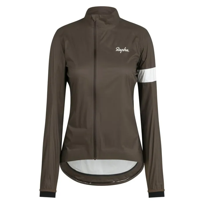 Women Core Rain Jacket II For Wet Weather Riding Dusted Bluewhitepale Greenwhitedeep Coffeewhiteindigowhitedark Khakiwhite Rapha Archive