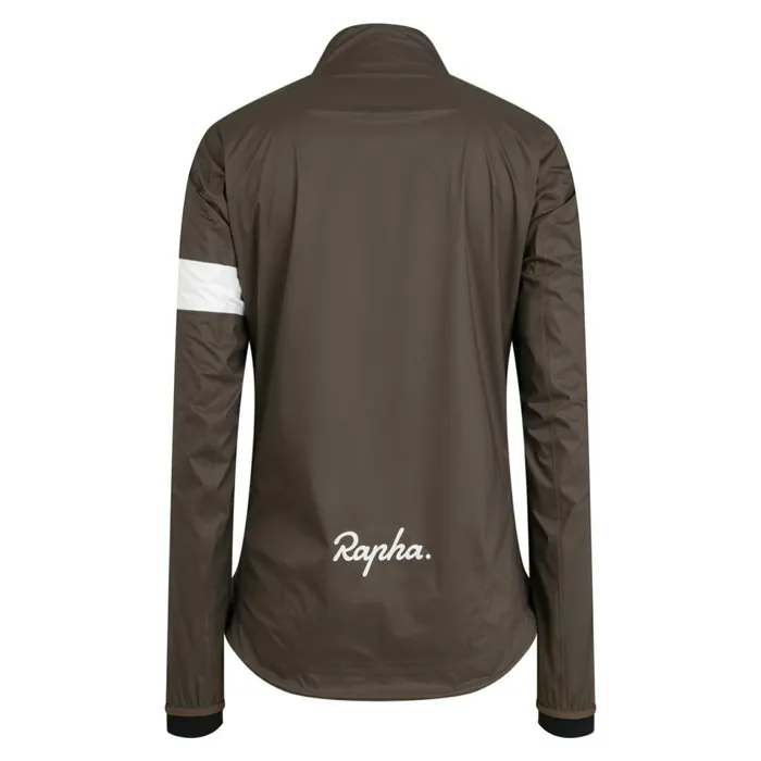 Women Core Rain Jacket II For Wet Weather Riding Dusted Bluewhitepale Greenwhitedeep Coffeewhiteindigowhitedark Khakiwhite Rapha Archive