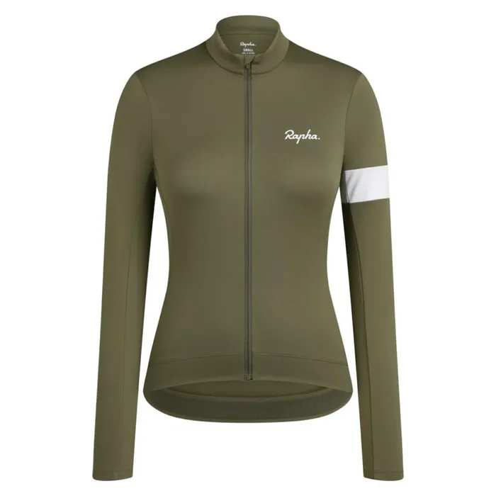 Women Core Thermal Long Sleeve Jersey Kalamata White Alyssumfudge White Alyssumblackwhitenavywhiteultramarinewhitedeep Coffeewhiteberrywhite Rapha Jerseys Women Core Thermal Long Sleeve Jersey Kalamata White Alyssumfudge White Alyssumblackwhitenavywhiteultramarinewhitedeep Coffeewhiteberrywhite Rapha Jerseys