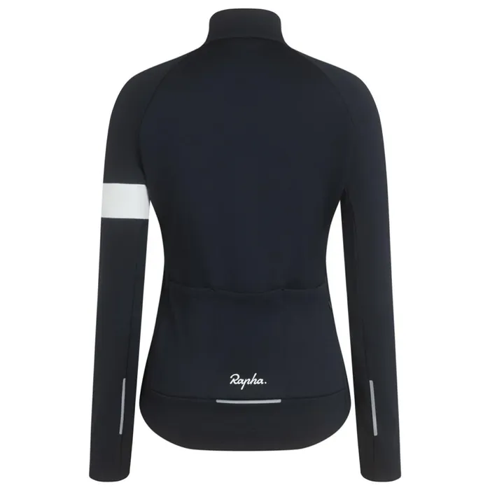 Women Core Winter Jacket Blackwhitemauve Whitedark Khakiwhite Rapha Jackets and Vests