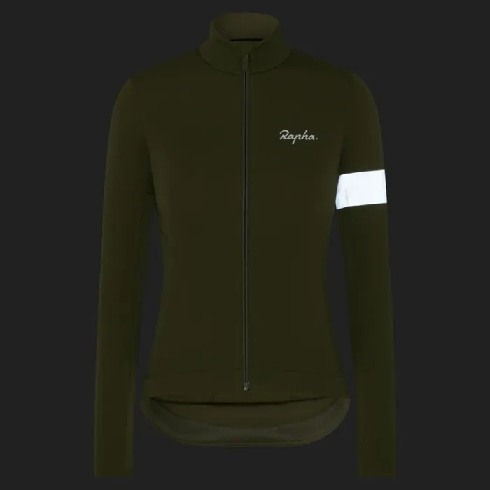Women Core Winter Jacket Blackwhitemauve Whitedark Khakiwhite Rapha Jackets and Vests