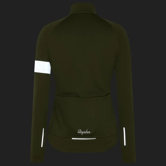 Women Core Winter Jacket Blackwhitemauve Whitedark Khakiwhite Rapha Jackets and Vests