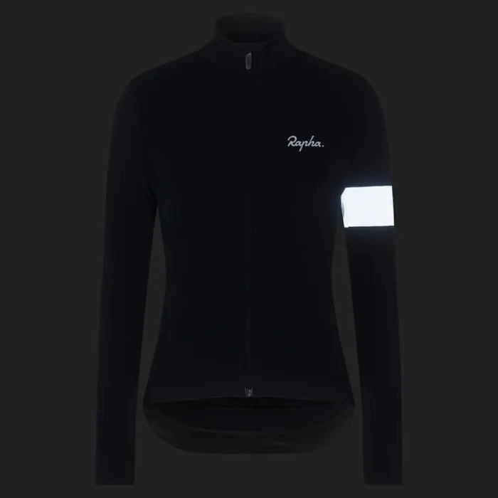 Women Core Winter Jacket Blackwhitemauve Whitedark Khakiwhite Rapha Jackets and Vests