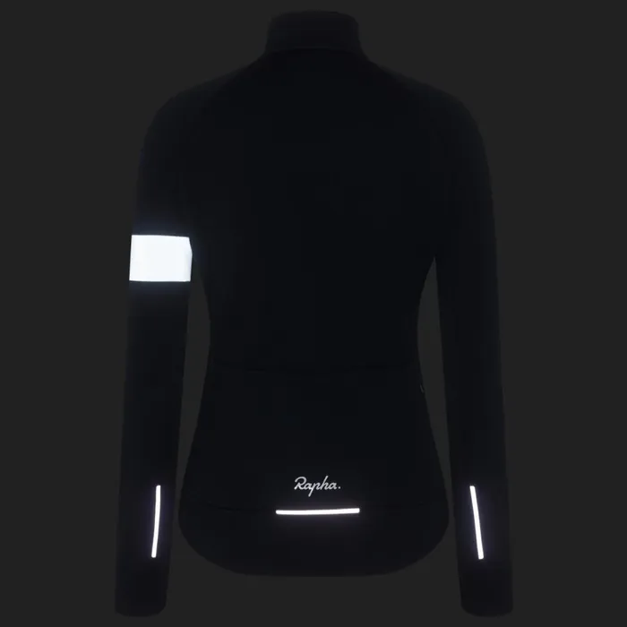 Women Core Winter Jacket Blackwhitemauve Whitedark Khakiwhite Rapha Jackets and Vests
