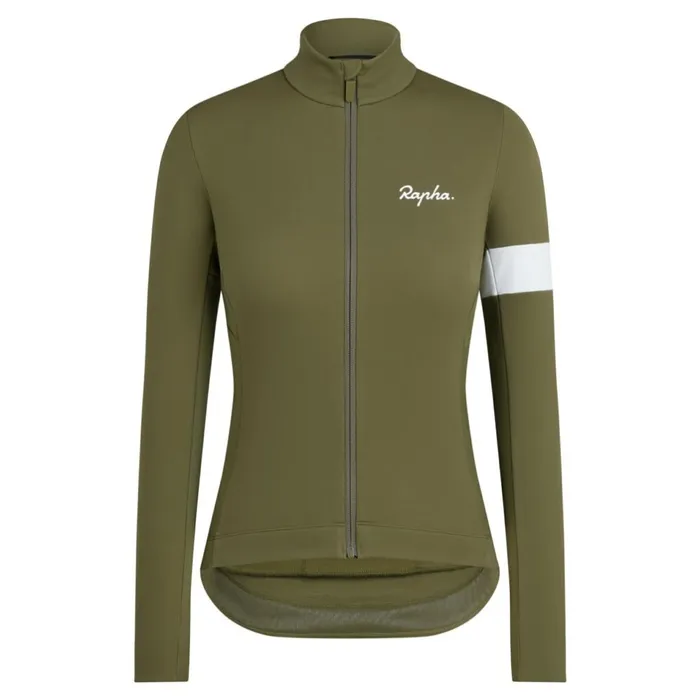 Women Core Winter Jacket Blackwhitemauve Whitedark Khakiwhite Rapha Jackets and Vests
