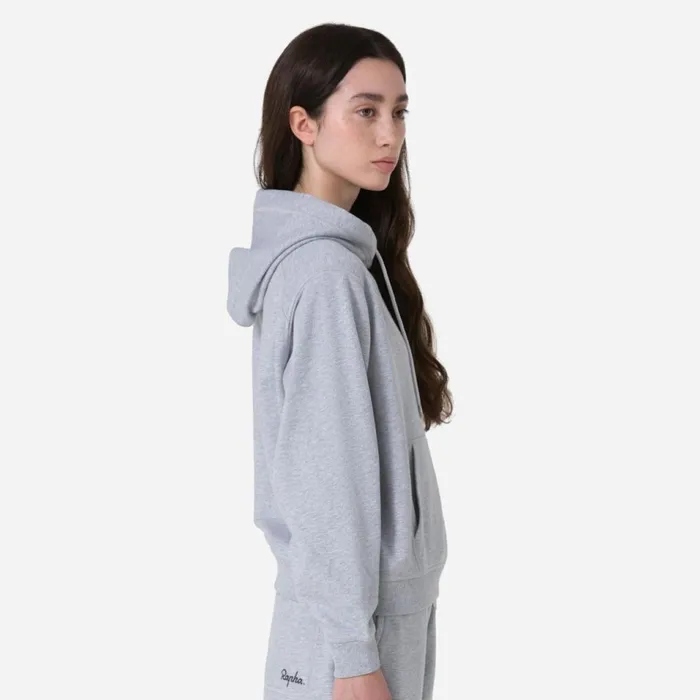 Women Cotton Hoodie Blackwhitelight Grey Marl Greyoffwhitestonedeep Olive Greenolive Greenthistle White Alyssum Rapha Hoodies TShirts and Tops