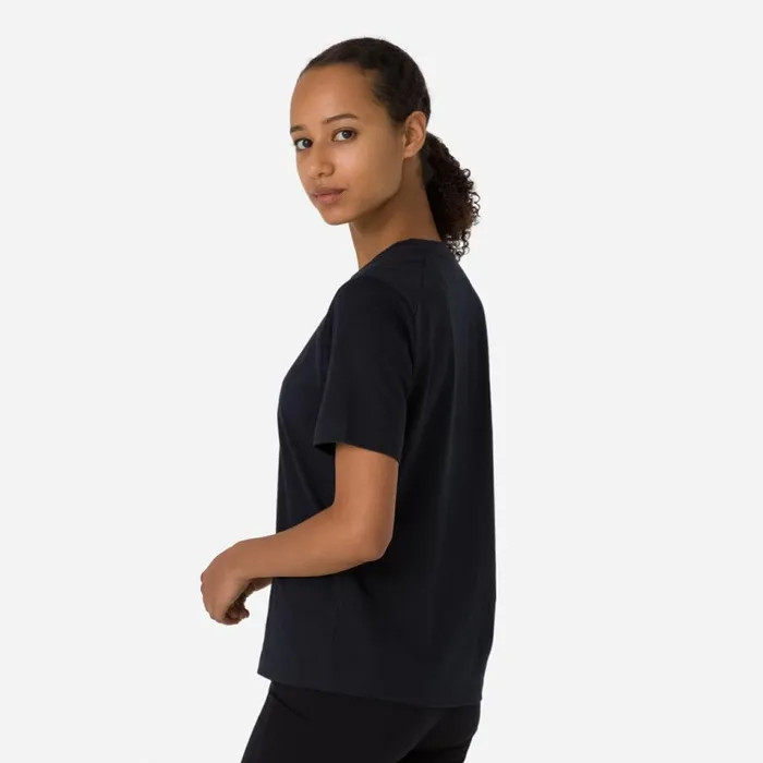 Women Cotton TShirt Blackwhitewhitelight Greydark Navyblack Rapha Hoodies TShirts and Tops