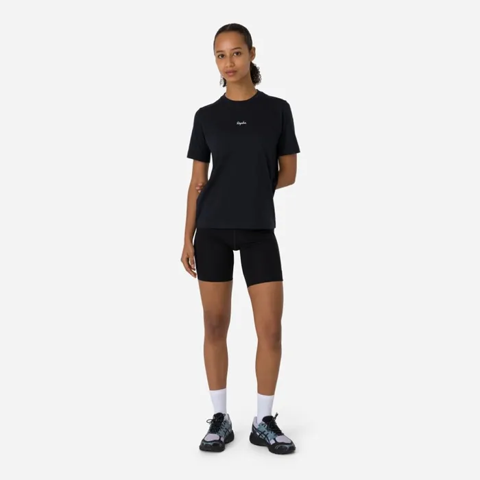 Women Cotton TShirt Blackwhitewhitelight Greydark Navyblack Rapha Hoodies TShirts and Tops