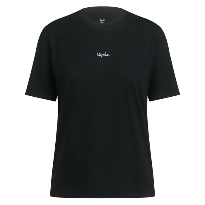 Women Cotton TShirt Blackwhitewhitelight Greydark Navyblack Rapha Hoodies TShirts and Tops