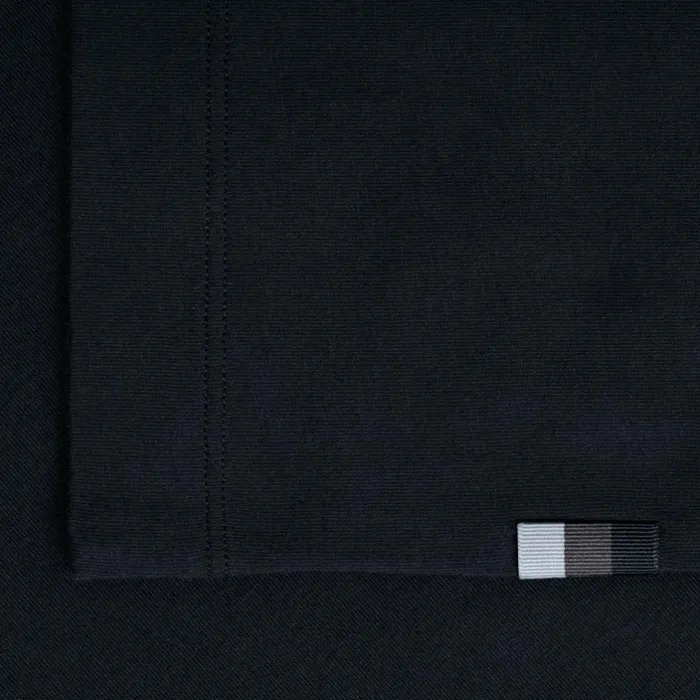 Women Cropped Cotton TShirt Blackoffwhite Rapha Archive